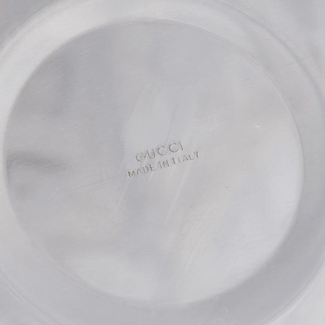 Vintage Italian Silver Plated Ice Bucket by Gucci, 1980 For Sale - Image 9 of 10