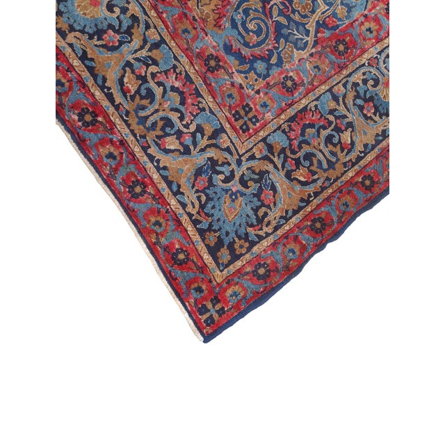 Hand-Knotted Rug from OCM, Turkey, 1920s For Sale - Image 3 of 13