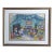 Betty Kathe' Original Watercolor Christmas at Moma Children's Art Class 1950s For Sale