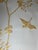 Not Yet Made - Made To Order Custom Hand-Painted Mural | Gold Floral Bird Chinoiserie Wallpaper | Luxury Handcrafted Wall Covering For Sale - Image 5 of 6