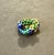 Green Blue & Green Enamel Snake Animal Cocktail Ring in 18 Karat Yellow Gold Size 5 For Sale - Image 8 of 18