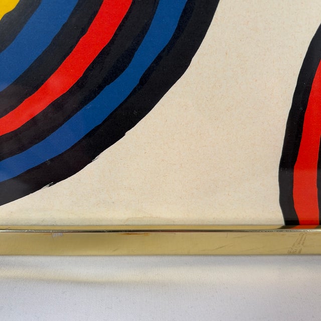 1970s Vintage Alexander Calder Exhibition Lithograph Poster For Sale - Image 5 of 5