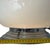Art Deco Ceiling Lamp with Opaline Glass and Metal Mount from Gispen For Sale - Image 6 of 7