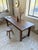 Antique Rustic Farmhouse Table in Walnut, 1900s For Sale - Image 6 of 18