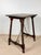 1930s Spanish Barley Twist Side Table with Wrought Iron Stretchers, 1930s For Sale - Image 5 of 11