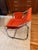 Marcel Breuer Pair (2) of 1970s Mid-Century Modern Attributed Vecta Zermatt Chrome and Canvas Sling Chairs For Sale - Image 4 of 12