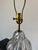 1970s Mid-Century Hand Blown Clear Murano Glass Table Lamp by the Marbro Lamp Company For Sale In Miami - Image 6 of 7