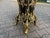 1980 Italian Baroque Black Gold Pedestal 1pc For Sale - Image 10 of 15