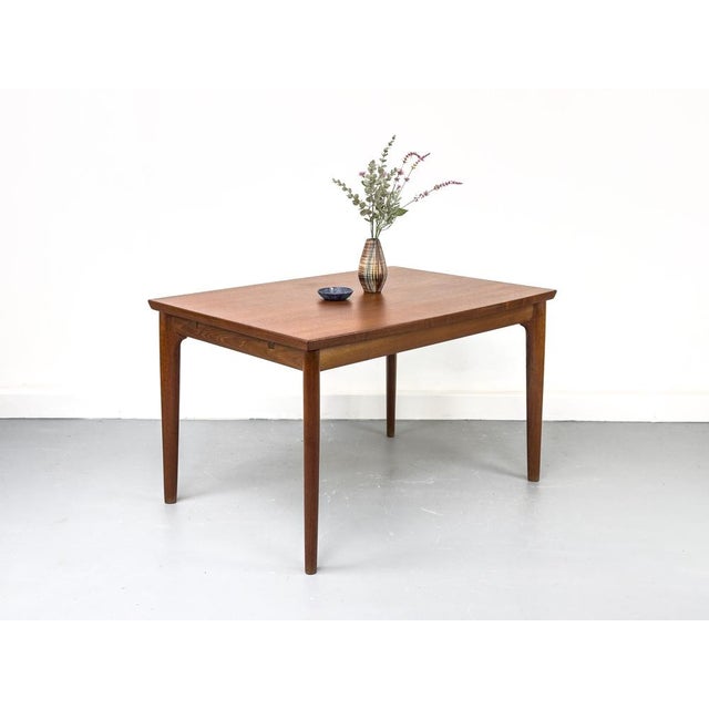 1960s Vintage Danish Extendable Dining Table in Teak by Grete Jalk for Glostrup, 1960s For Sale - Image 5 of 18