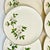 Hollywood Regency 1950s Vintage Coastal Boho Chic Dogwood Luncheon or Salad Plates - Set of 6. For Sale - Image 3 of 10
