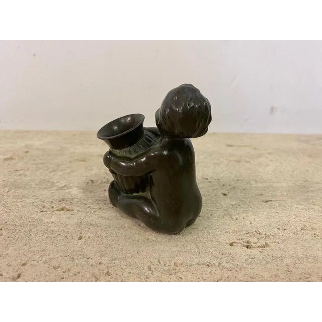 Small Baby Figurine Pen Holder by Just Andersen, 1930s For Sale - Image 4 of 9