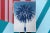 2020s "Marrakesh Majorelle Palm", Cyanotype on Watercolor Paper, 100x70cm, Tropical Art 2020, Limited Edition For Sale - Image 5 of 9