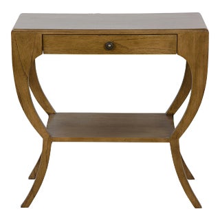 NOIR Maude Side Table in Saddle Brown For Sale