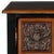Modern 2 Drawer Side Table in Dark Brown For Sale - Image 3 of 5
