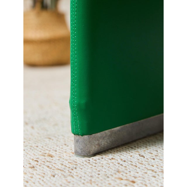 Kelly Green Kelly Green Upholstery Styled After Giancarlo PIretti for Castelli, 1969 For Sale - Image 8 of 12