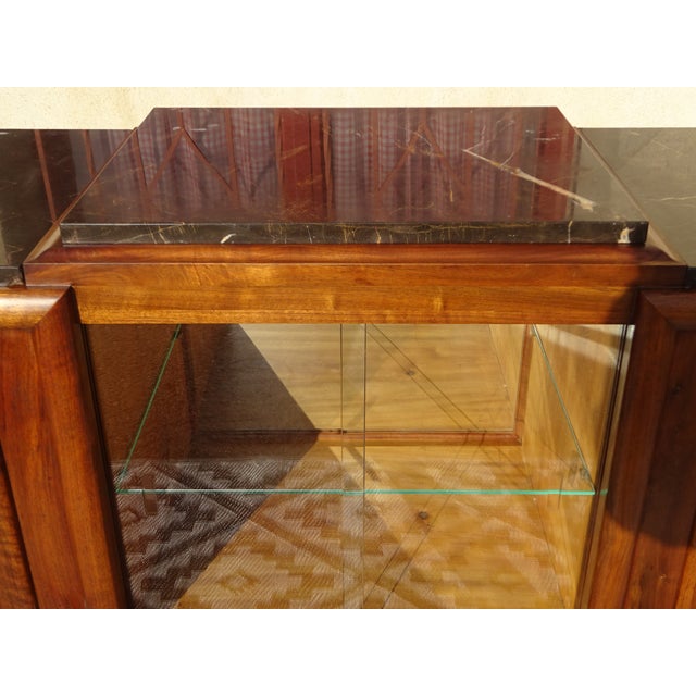 Vintage Sideboard in Walnut, 1950s For Sale - Image 12 of 18