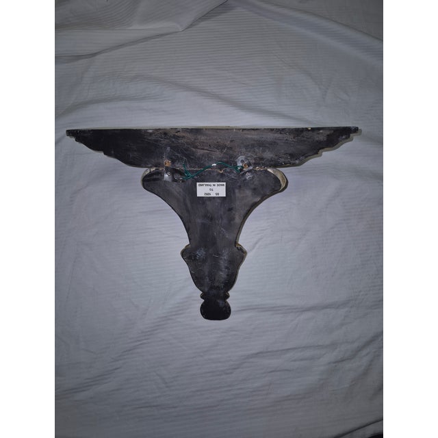 Neoclassical Mid 19th Century Italian Neoclassical-Style Demilune Wall Sconce For Sale - Image 3 of 6
