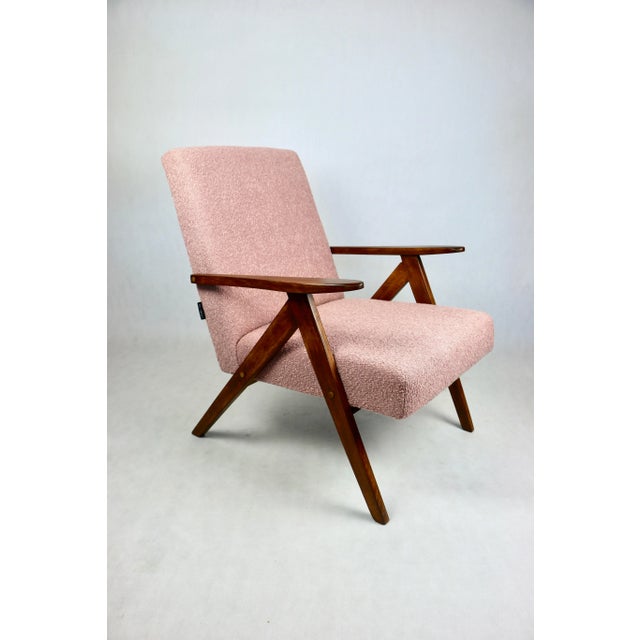 Vintage B-310 VAR Armchair in Pink Bouclé, 1970s For Sale - Image 13 of 13