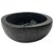 Modern Mid 20th Century Italian Murano Black Art Glass Bowl Signed Boudin Murano For Sale - Image 3 of 9