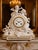 French 1840s French Sevres White Biscuit Clock Set - 3 Pc For Sale - Image 3 of 18