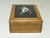 Italian Pietra Dura Inset Leather Box For Sale - Image 4 of 13