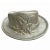 Mid 20th Century Pewter Tyrolean Hat Catchall For Sale - Image 5 of 11