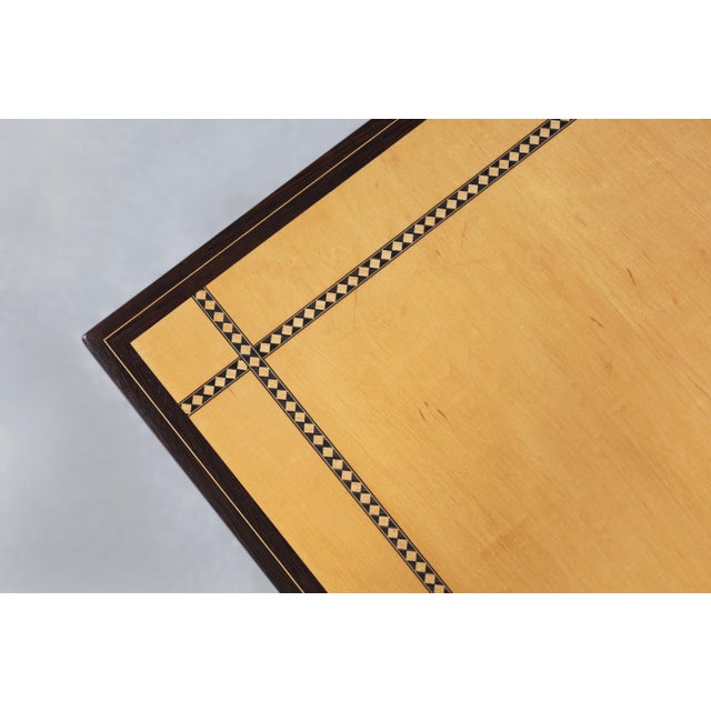 Vintage Custom-Made Birch Desk For Sale - Image 13 of 13