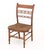 American Rush Seat Ladderback Side Chairs, 3 For Sale - Image 9 of 9