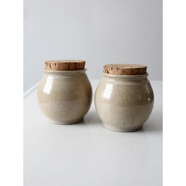 Vintage Lakeside Pottery Jars Pair For Sale - Image 6 of 12