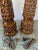 Ceramic Vintage Large Ceramic Brown Drip-Glazed Retro Pottery Table Lamps - a Pair For Sale - Image 7 of 13