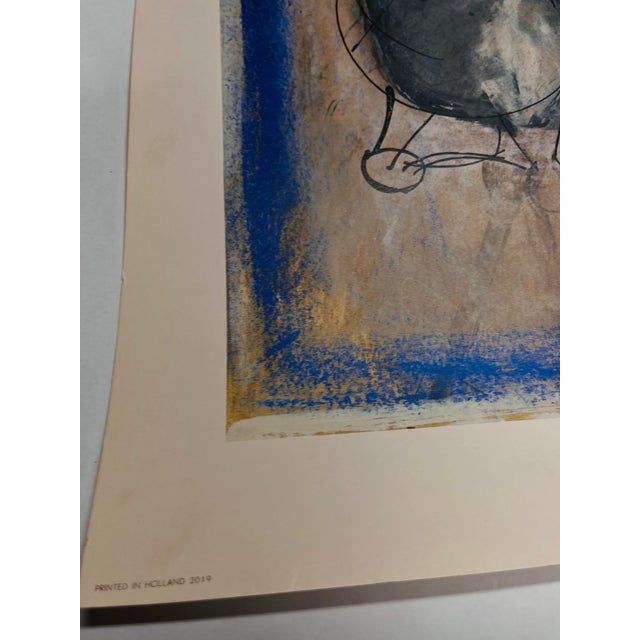 Vintage 1980s Marino Marini Horse Poster For Sale - Image 4 of 5