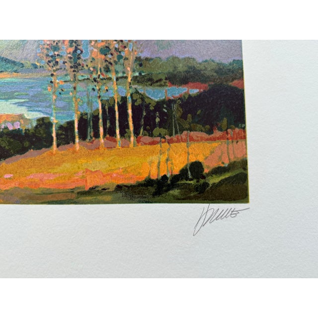 Realism Max Hayslette Sunrise Suite II Signed Serigraph For Sale - Image 3 of 4