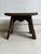 Wood Rustic Oak Stool, 1920s For Sale - Image 7 of 17