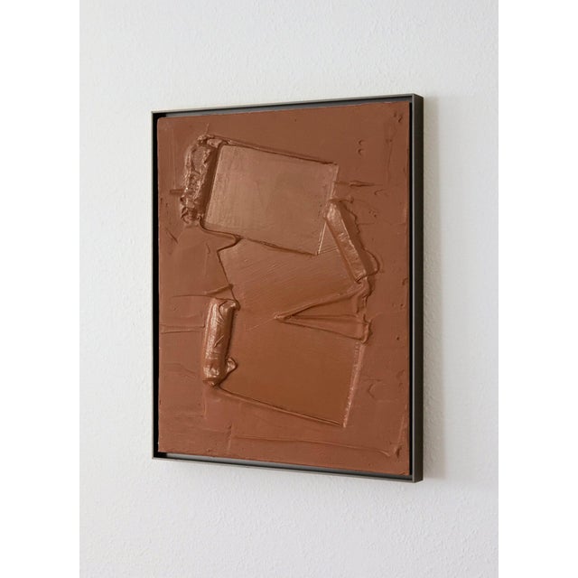 "Free Form" features a beautiful contrast of three high gloss shapes paired with matte textured background in rich...