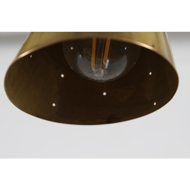 Vintage Clamp Desk Lamp in Brass with Patina by Hans Bergström, 1930s For Sale - Image 6 of 12