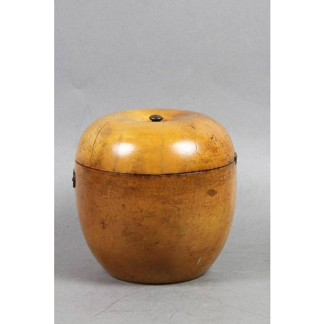 Wood George III Applewood Teacaddy For Sale - Image 7 of 7