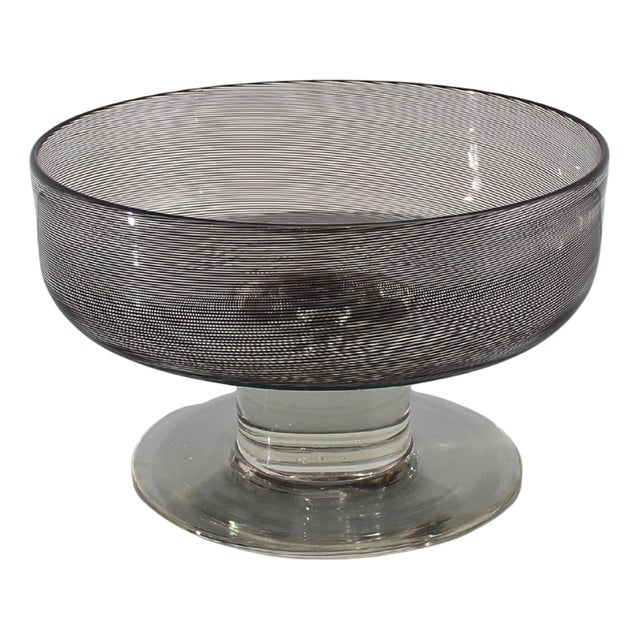 Rovaniemi Series Centerpiece in Glass attributed to Tapio Wirkkala for Venini, Italy, 1972 For Sale