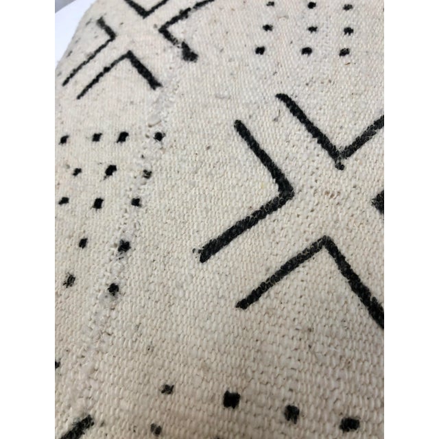 African Mud Cloth Custom Pillow For Sale - Image 9 of 10