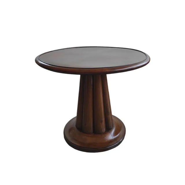 Art Deco Style Wooden Table, 1950s For Sale - Image 6 of 6