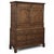 18th Century Georgian Period English Oak Linen Press For Sale