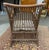 Cabin Antique Ficks Reed Split Reed Lounge Armchair For Sale - Image 3 of 7