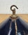 Industrial British Dark Blue Enamel Factory Pendant Lamp, 1950s For Sale - Image 12 of 17