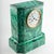 French Malachite Mantel Clock by Vincenti & Cie, Paris, circa 1855 For Sale - Image 4 of 4
