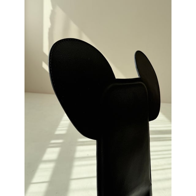 Black Mickey Mouse Chair by Javier Mariscal Garriris for Akaba, 1987 For Sale - Image 8 of 9