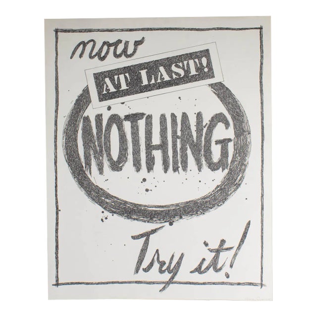 “Now at Last Nothing” Graphite Drawing by James Spencer Russell For Sale