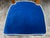 Textile Heritage Neoclassical Blue Velvet Dining Chairs, Set of Six For Sale - Image 7 of 12