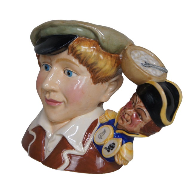 Realism English Royal Doulton Oliver Twist Charles Dickens Character Toby Jug For Sale - Image 3 of 14