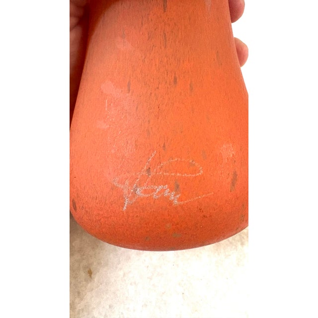 Vintage Art Glass Vase by Tubi Vadan For Sale In New York - Image 6 of 8