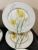 Shabby Chic Set of 12 8” Salad Plates by Block Spal Portugal ~ Floral Watercolor by MaryLou Goertzen For Sale - Image 3 of 12