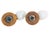 Wood French Beech & Opaline Glass Wall Lights, 1970s, Set of 2 For Sale - Image 7 of 8